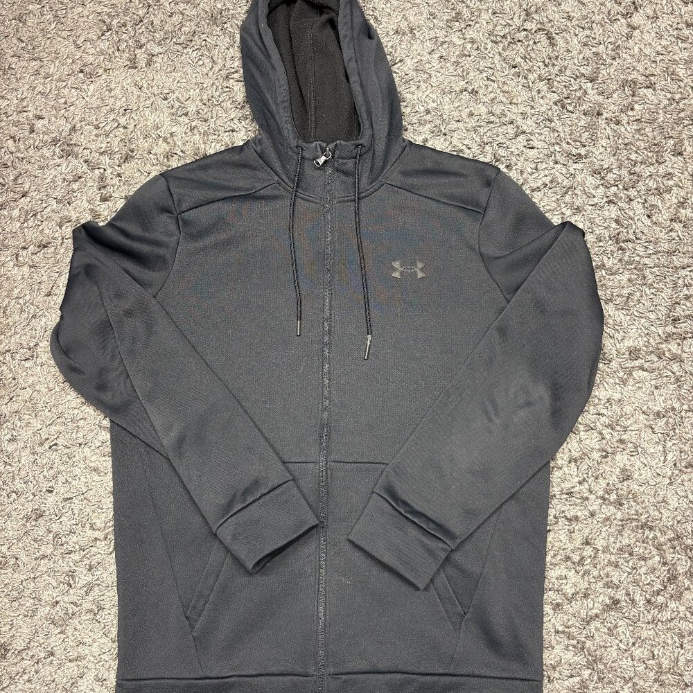 Mens Under Armour UA Tech Fleece Sweatshirt Jacket Zip Hoody Hoodie Men's Small